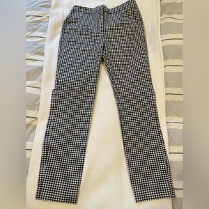 ZARA Checkered Cropped Pants